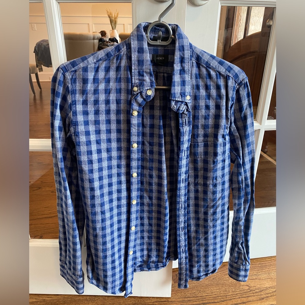 J. Crew secret wash cotton button down. Slim fit